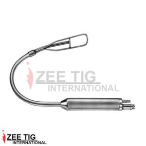 Biggs Mammary Retractor Fiber Optic with universal adapter and suction, 31mm wide blade