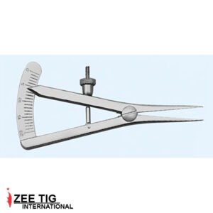 Castroviejo Caliper Straight (0-20mm Scale)