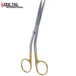 Cottle Scissor,Angled,T/C (Tungsten Carbide) 16 cm
