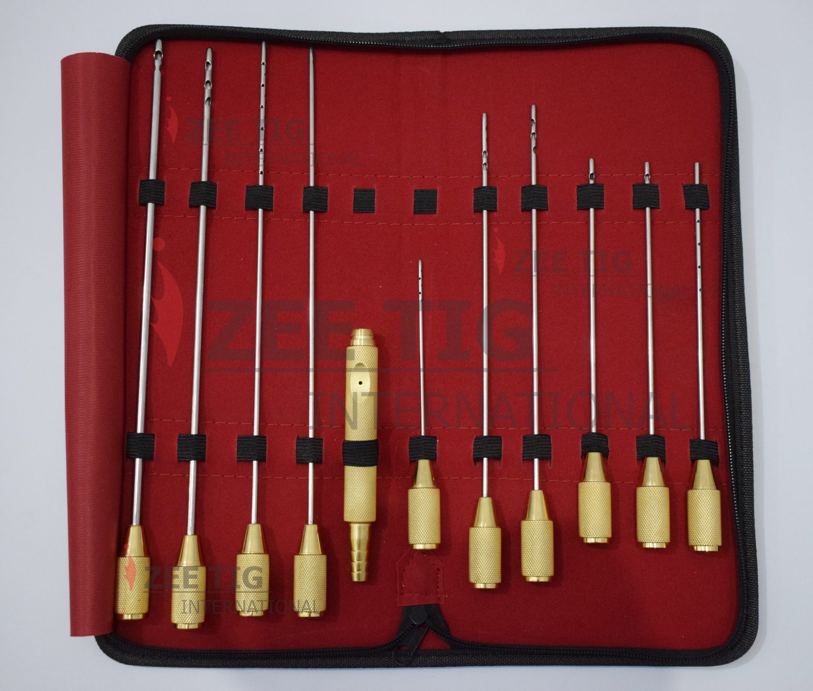 Liposuction cannula set 10pcs with Handle