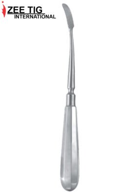 Curved Cross Serrated Reidy Nasal raspatories