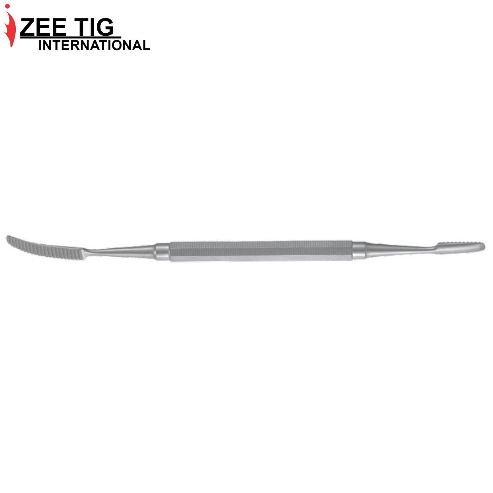 Double-Ended Large Small, Reverse Cut Miller Bone File